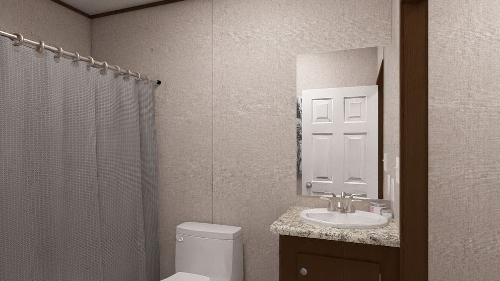 Tejas oak bathroom home features