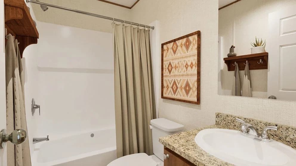 Aspen bathroom home features