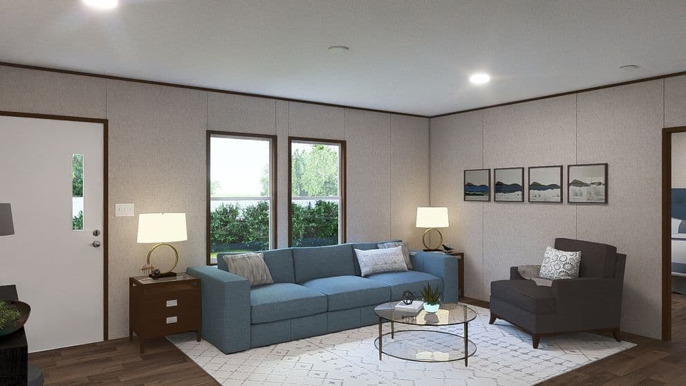 Tejas oak interior home features