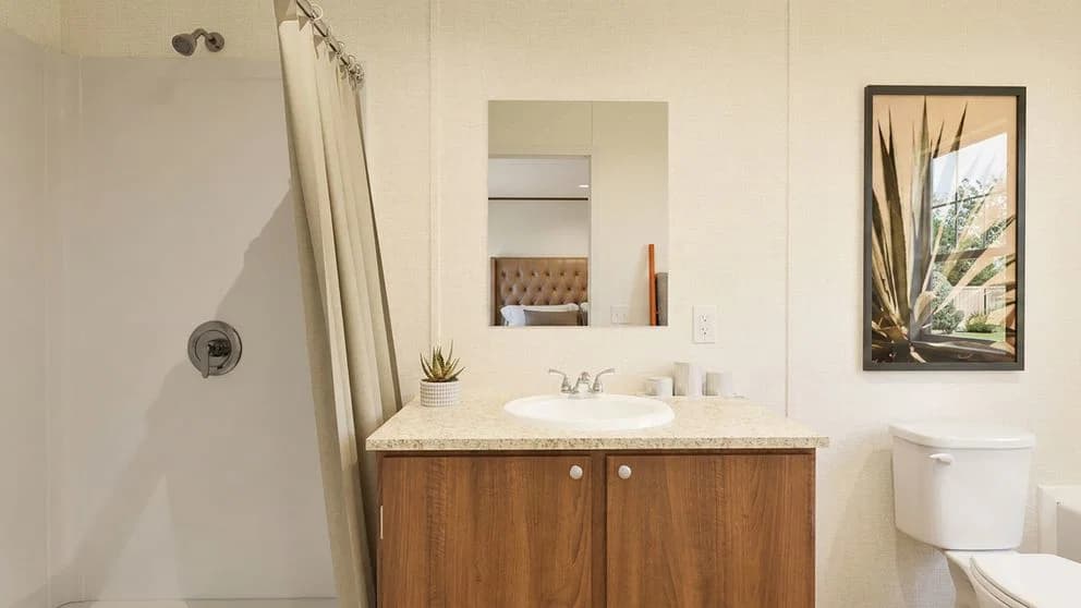 Aspen bathroom home features