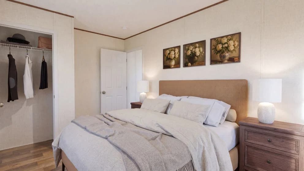 Cypress bedroom home features