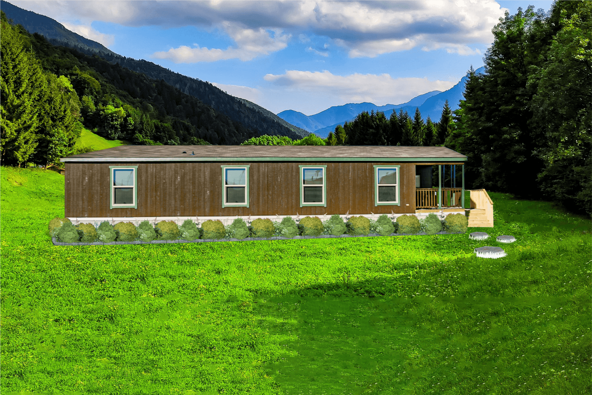 Classic c-3264-32b hero, elevation, and exterior home features