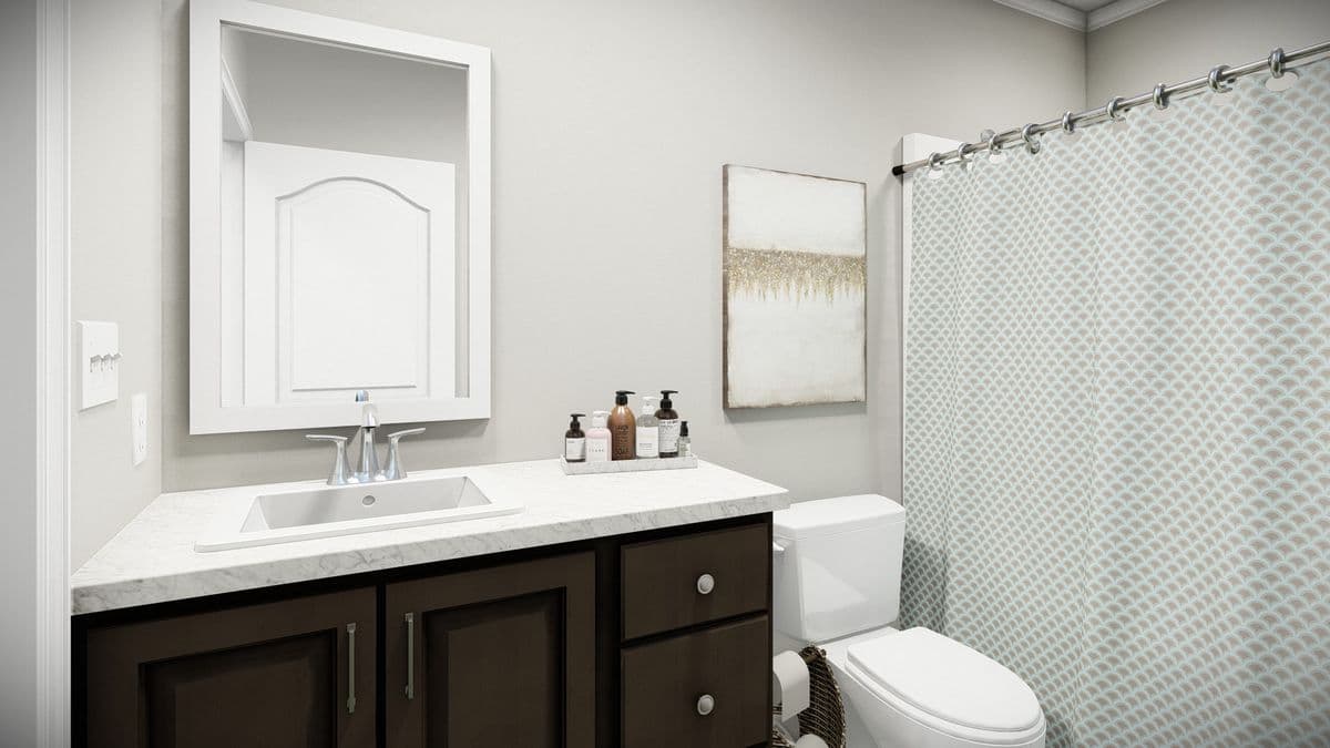 The huxton ii bathroom home features