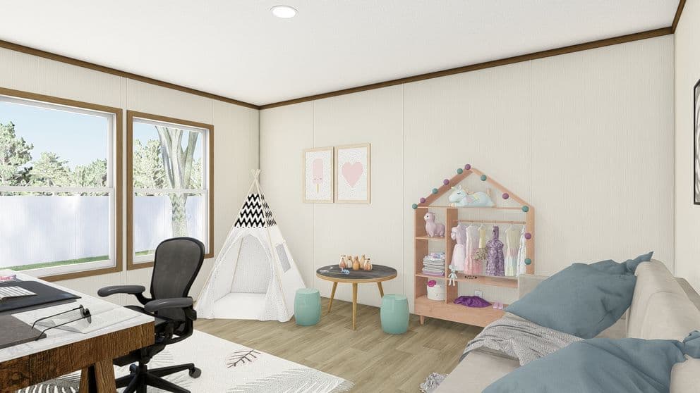 Empower bedroom home features