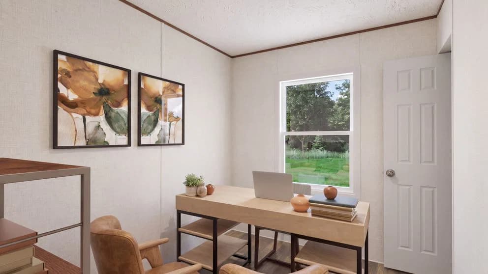 Hickory interior home features