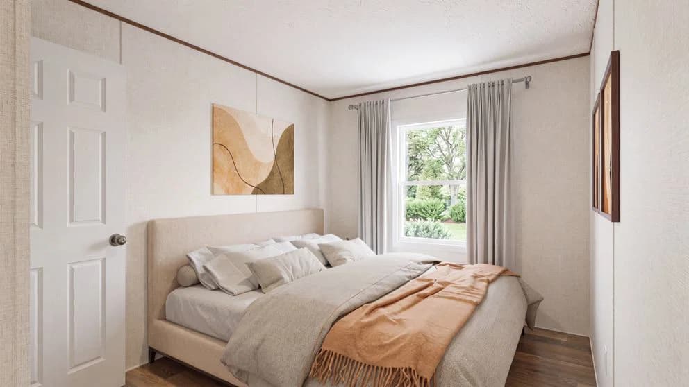 Tejas oak bedroom home features