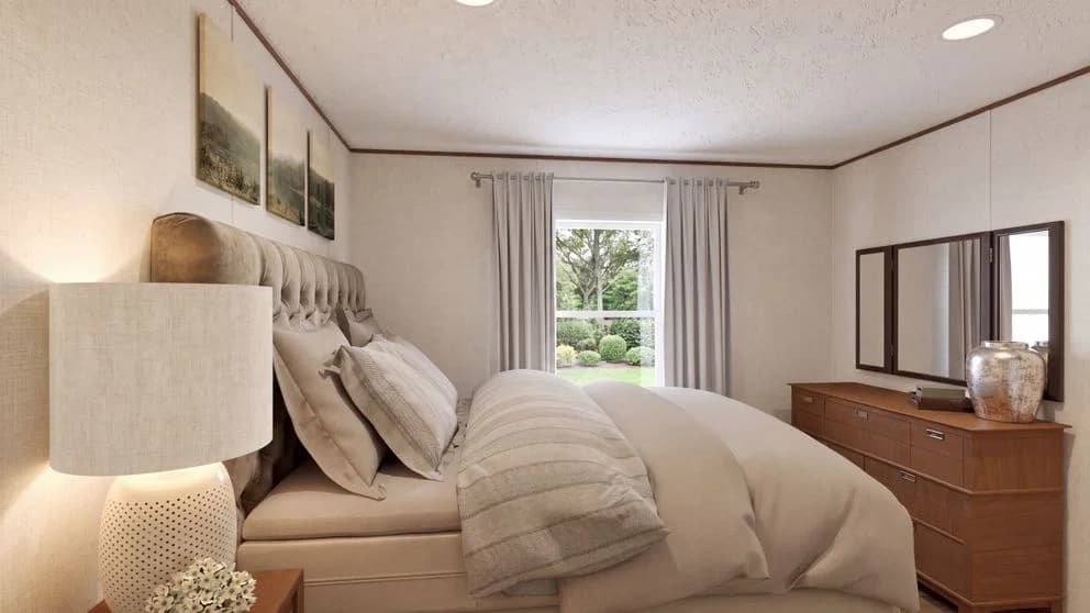 Elm bedroom home features