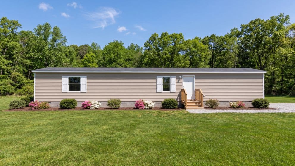 Hickory elevation and exterior home features