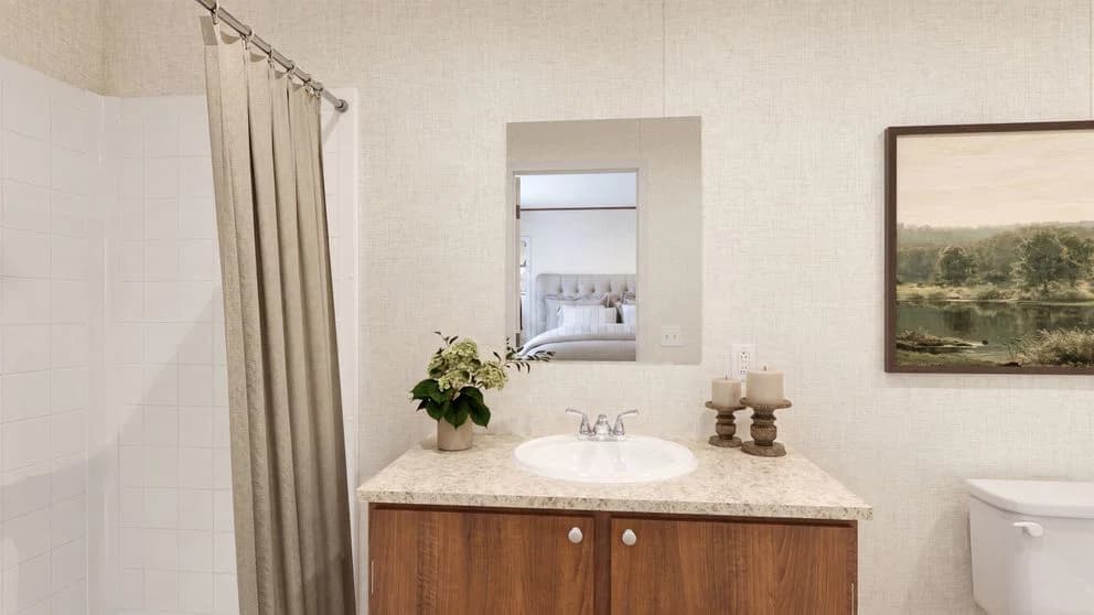 Birch bathroom home features