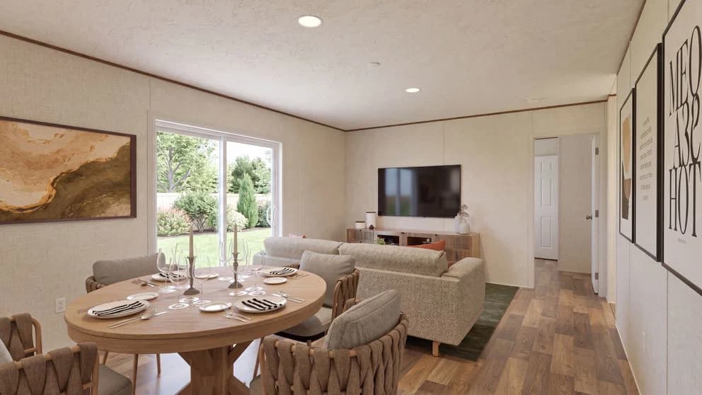 Tejas oak interior home features