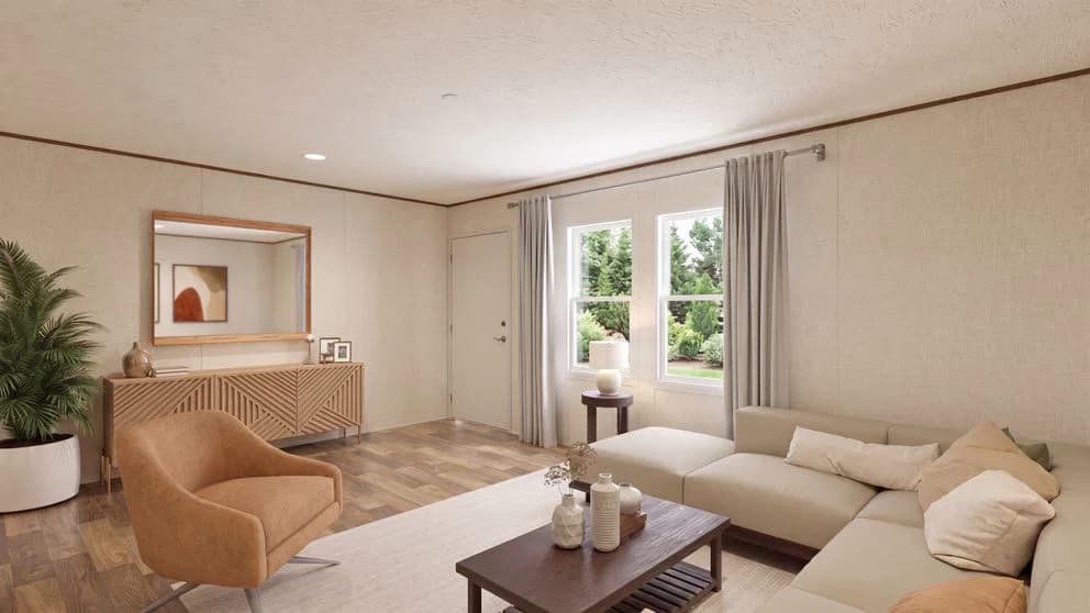 Tejas oak interior home features