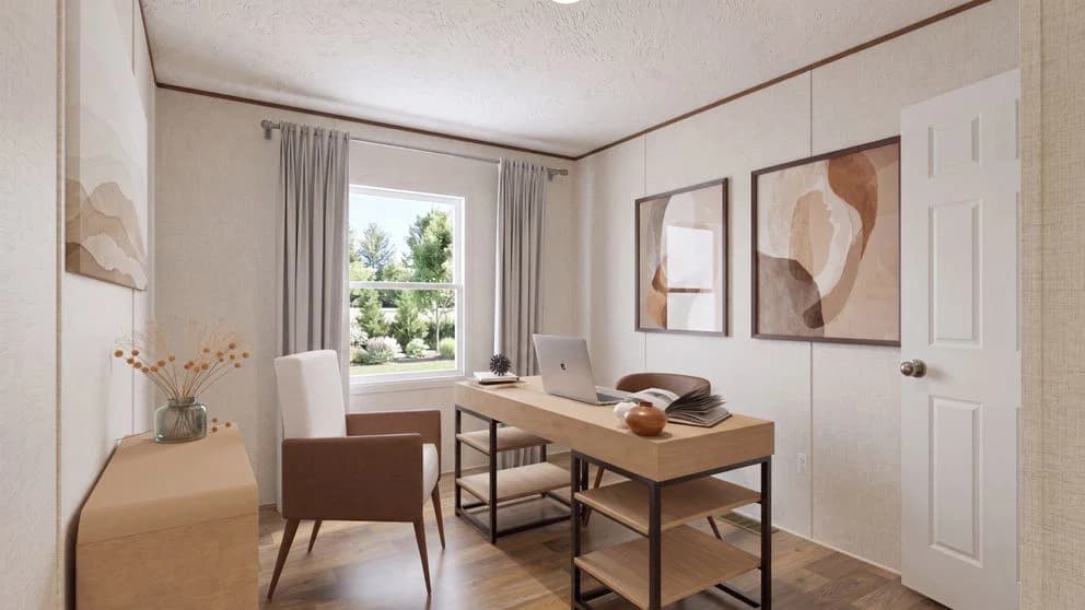 Tejas oak interior home features