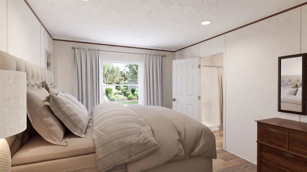 Birch bedroom home features