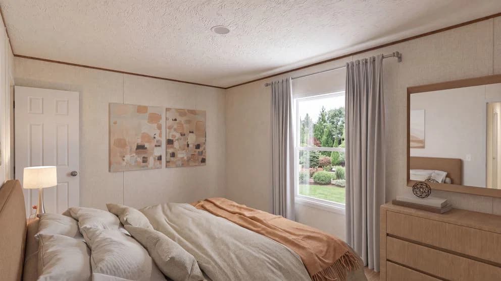 Magnolia bedroom home features