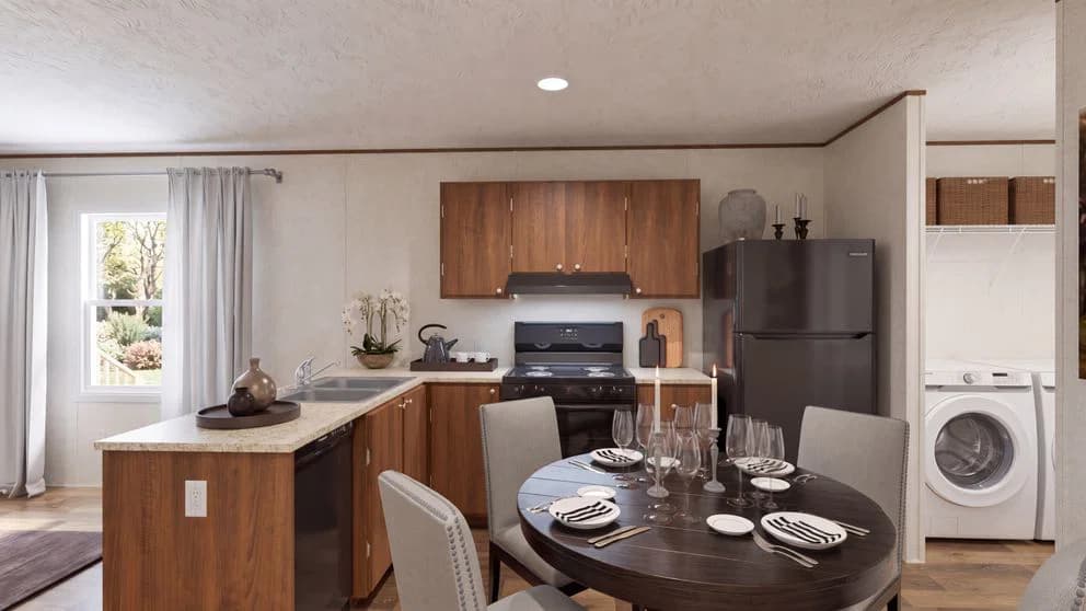 Elm kitchen home features
