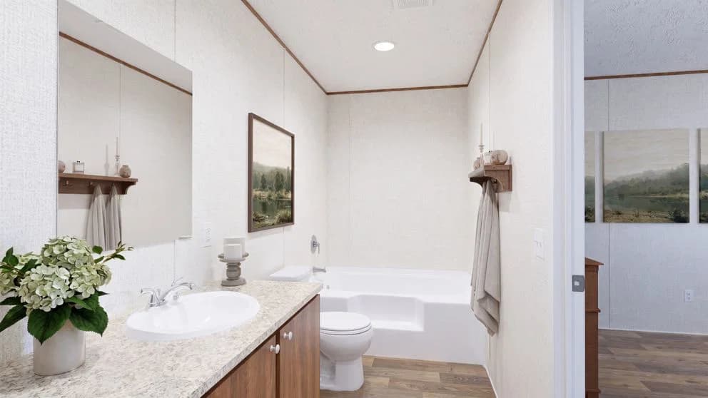 Birch bathroom home features