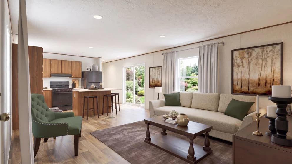 Birch interior home features