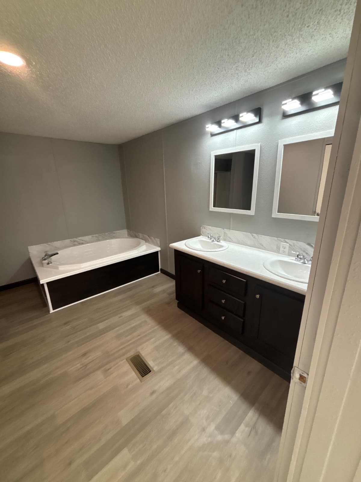 1997 completely re-done 28x64,  doublewide in rented private land  (pre-owned)  home features