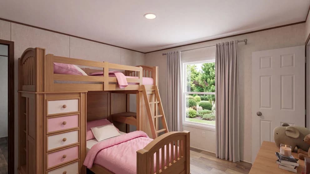 Magnolia bedroom home features