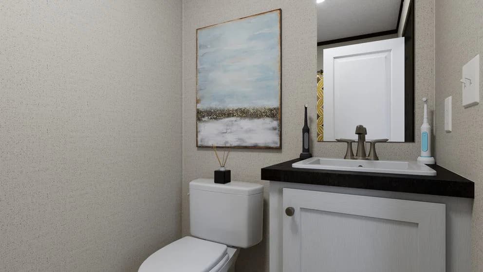 Rally bathroom home features