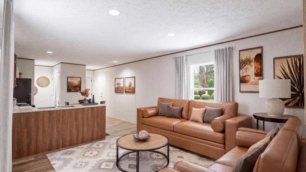 Hickory interior home features