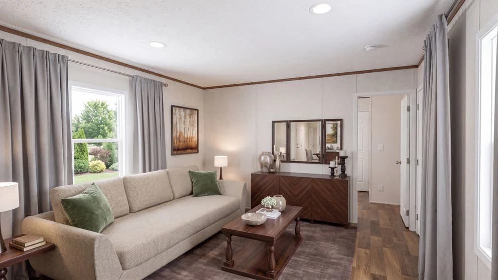 Elm interior home features