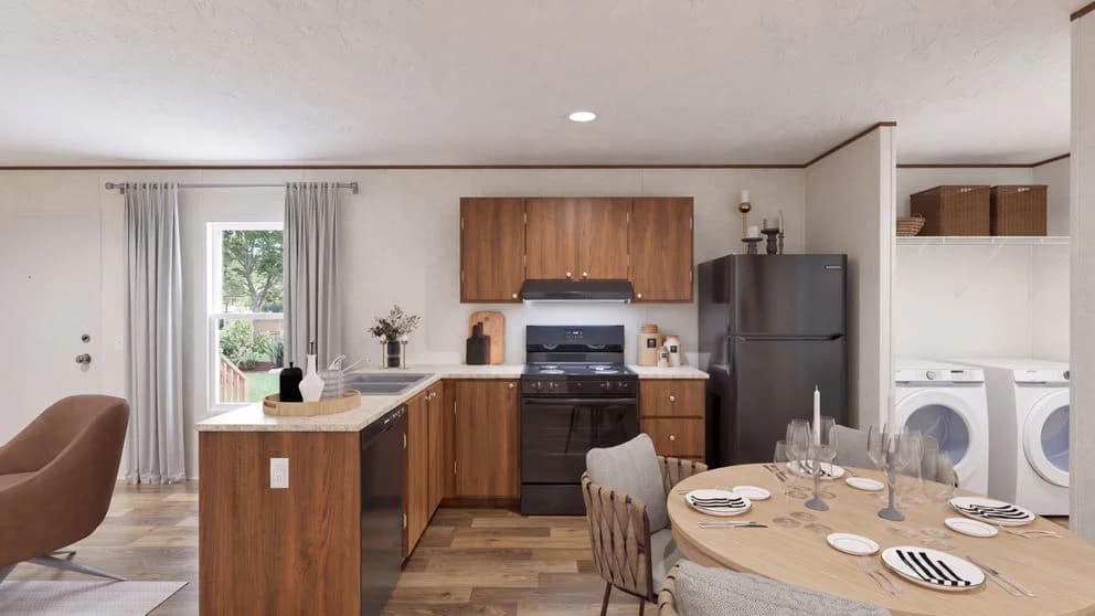 Magnolia kitchen home features