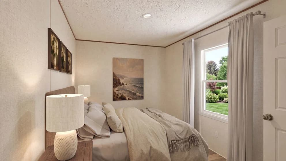 Birch bedroom home features