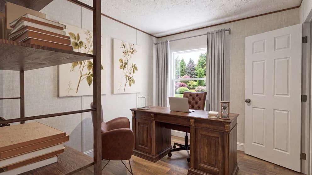Birch bedroom home features
