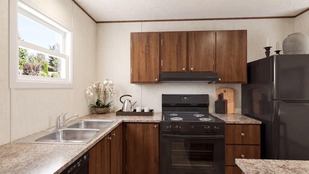Birch kitchen home features