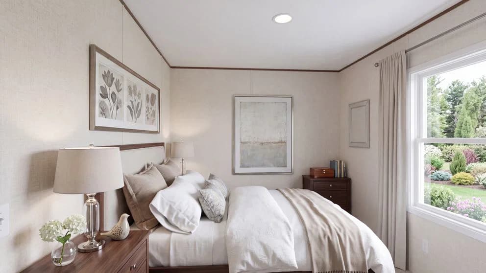Elm bedroom home features