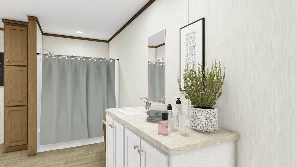 Empower bathroom home features
