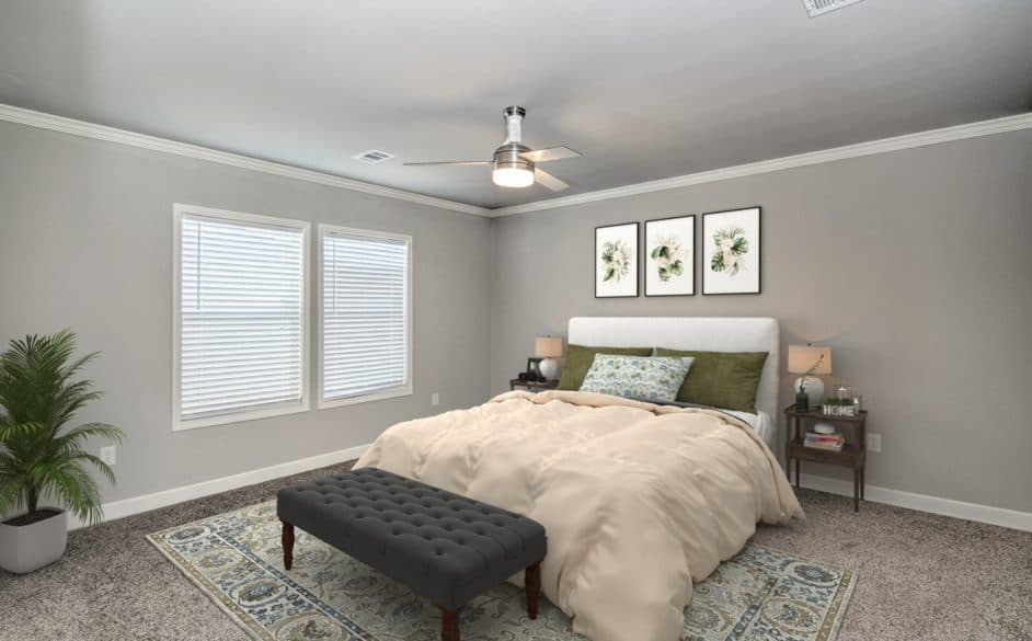 Comfort 5176 bedroom home features