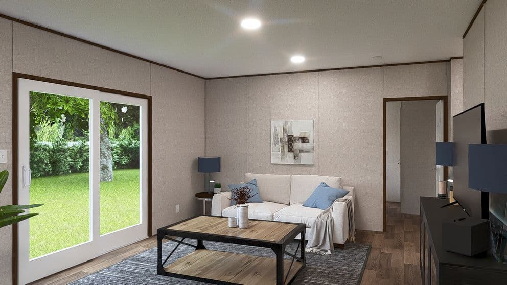 Tejas oak interior home features