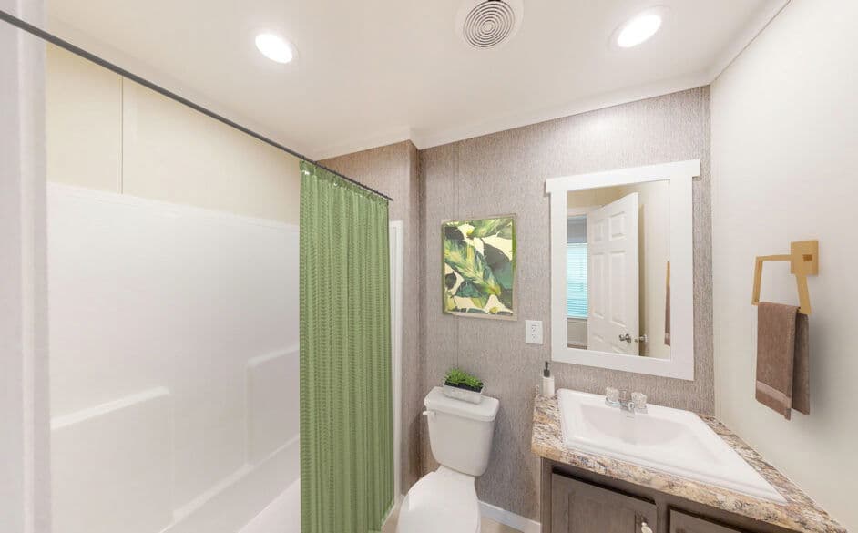 Hacienda p60s bathroom home features