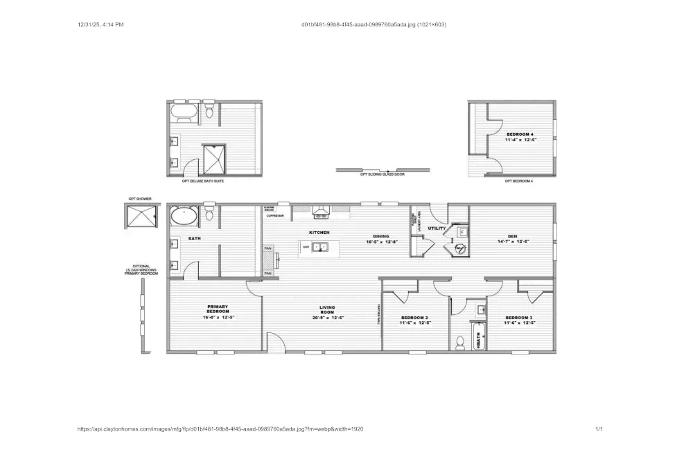 The crockett   home features