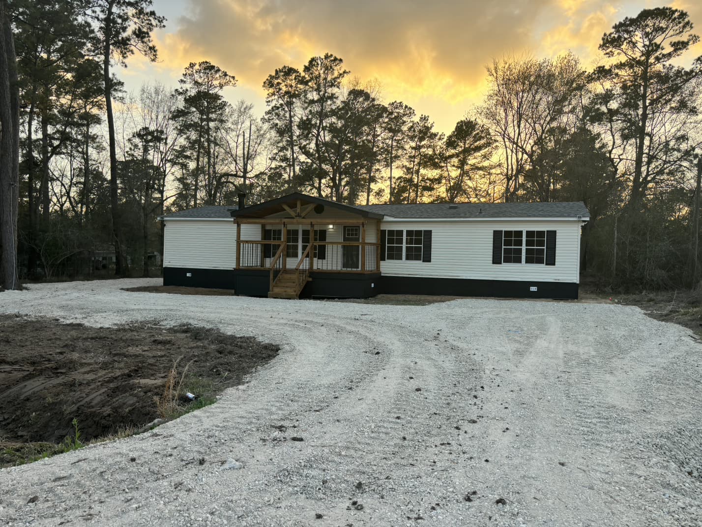 1997 completely re-done 28x64,  doublewide in rented private land  (pre-owned)  home features