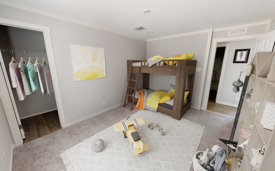 Mustang meadows p56p bedroom home features