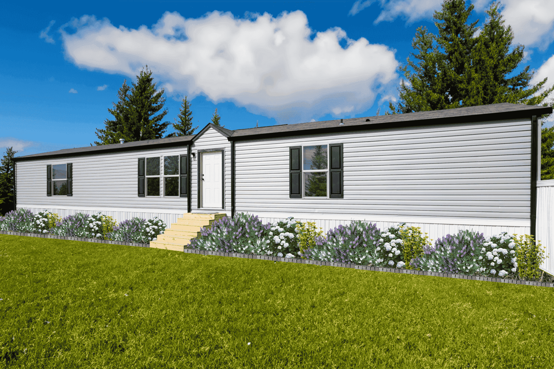 Classic hero and exterior home features