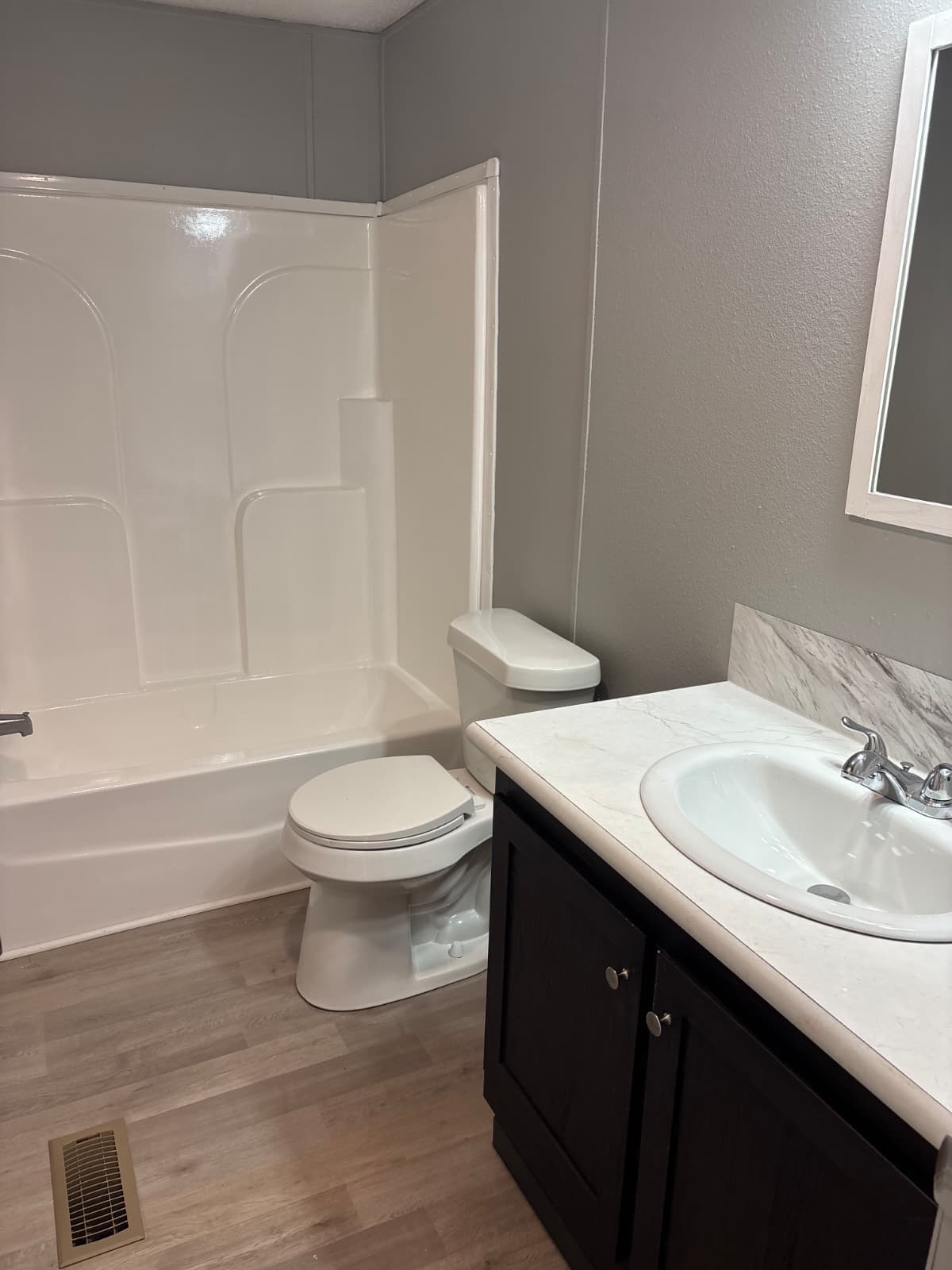 1997 completely re-done 28x64,  doublewide in rented private land  (pre-owned)  home features