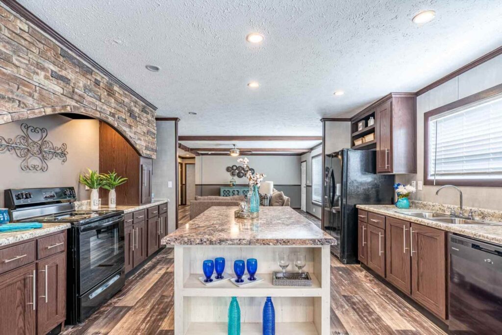 Kitchen of manufactured home